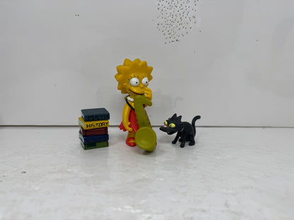 Simpsons World of Springfield Simpson Family Living Room Playmates Playset