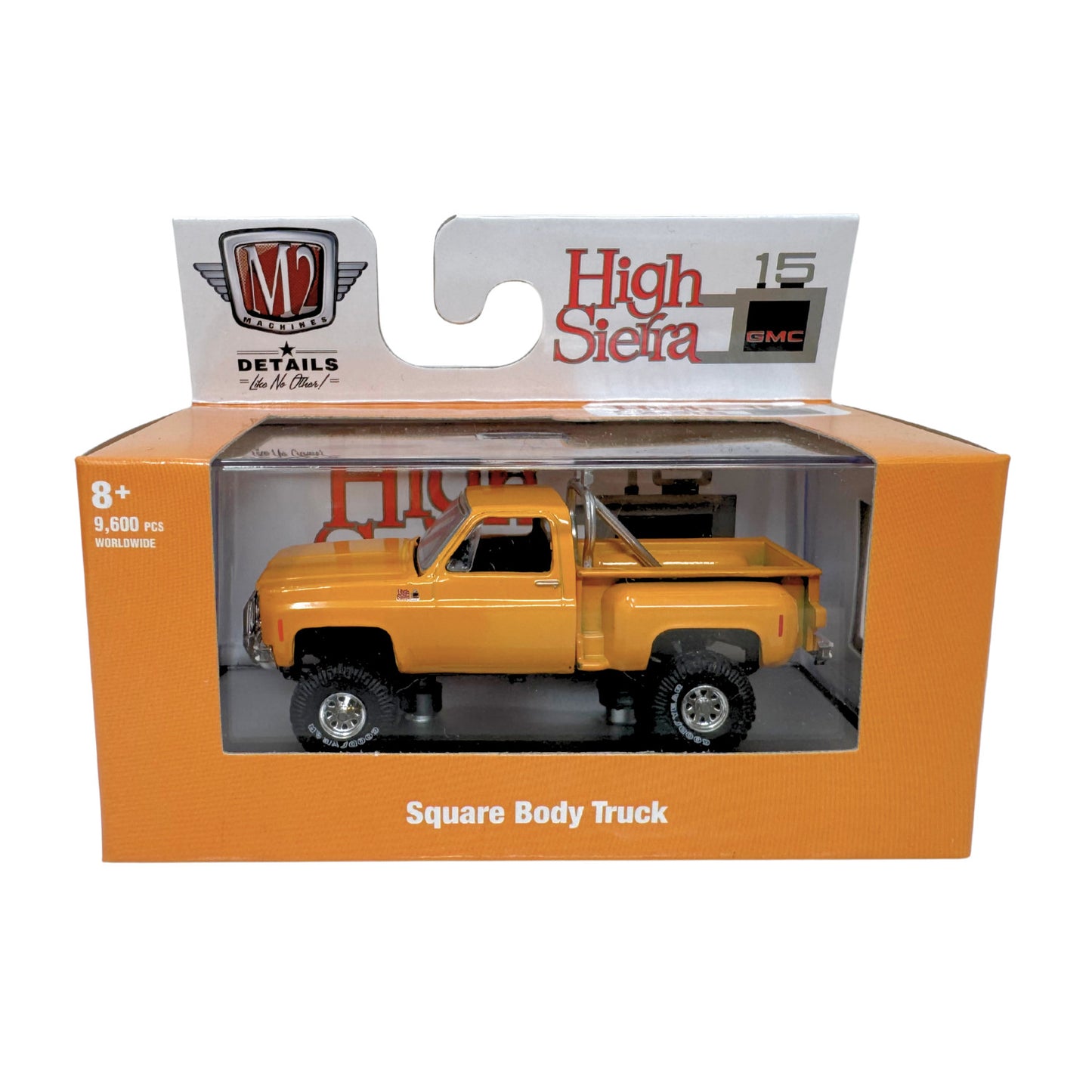 M2 Machines Square Body Truck 1976 GMC High Sierra 15 4x4 1:64 Diecast