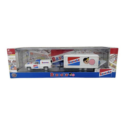 M2 Machines Bazooka 1973 Chevrolet Cheyenne 10 & Bel Air Gasser 1:64 Diecast