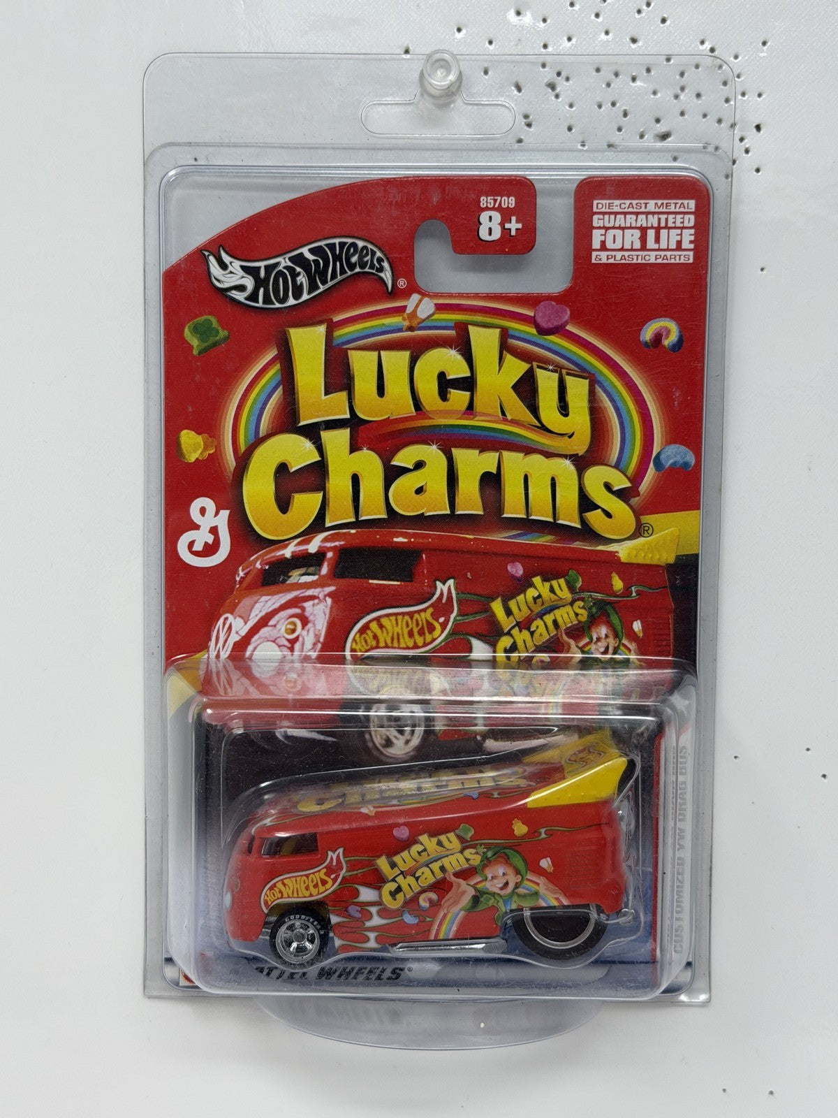 Hot Wheels Lucky Charms Customized VW Drag Bus General Mills 1:64 Diecast
