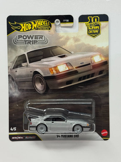 Hot Wheels Premium Power Trip 1984 Ford Mustang SVO 1:64 Diecast