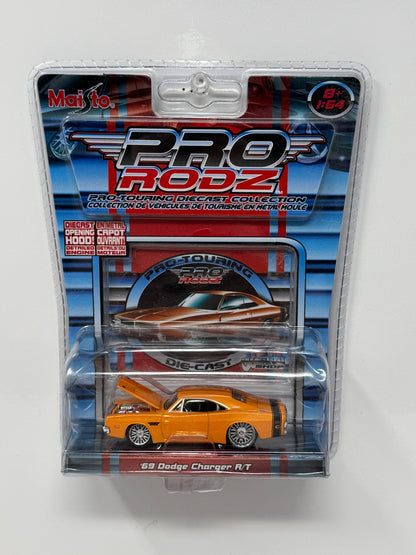 Maisto Pro Rodz 1969 Dodge Charger R/T Orange 1:64 Diecast