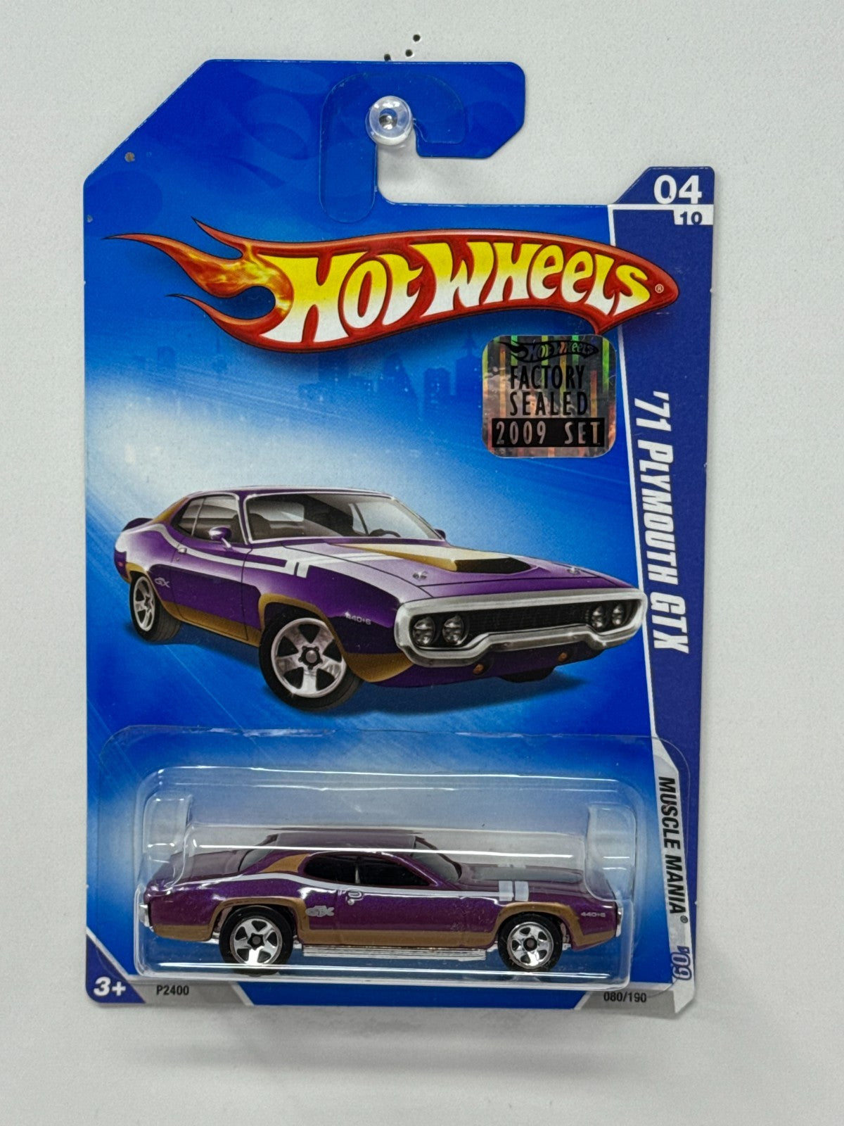 Hot Wheels Muscle Mania 1971 Plymouth GTX 1:64 Diecast Factory Sealed