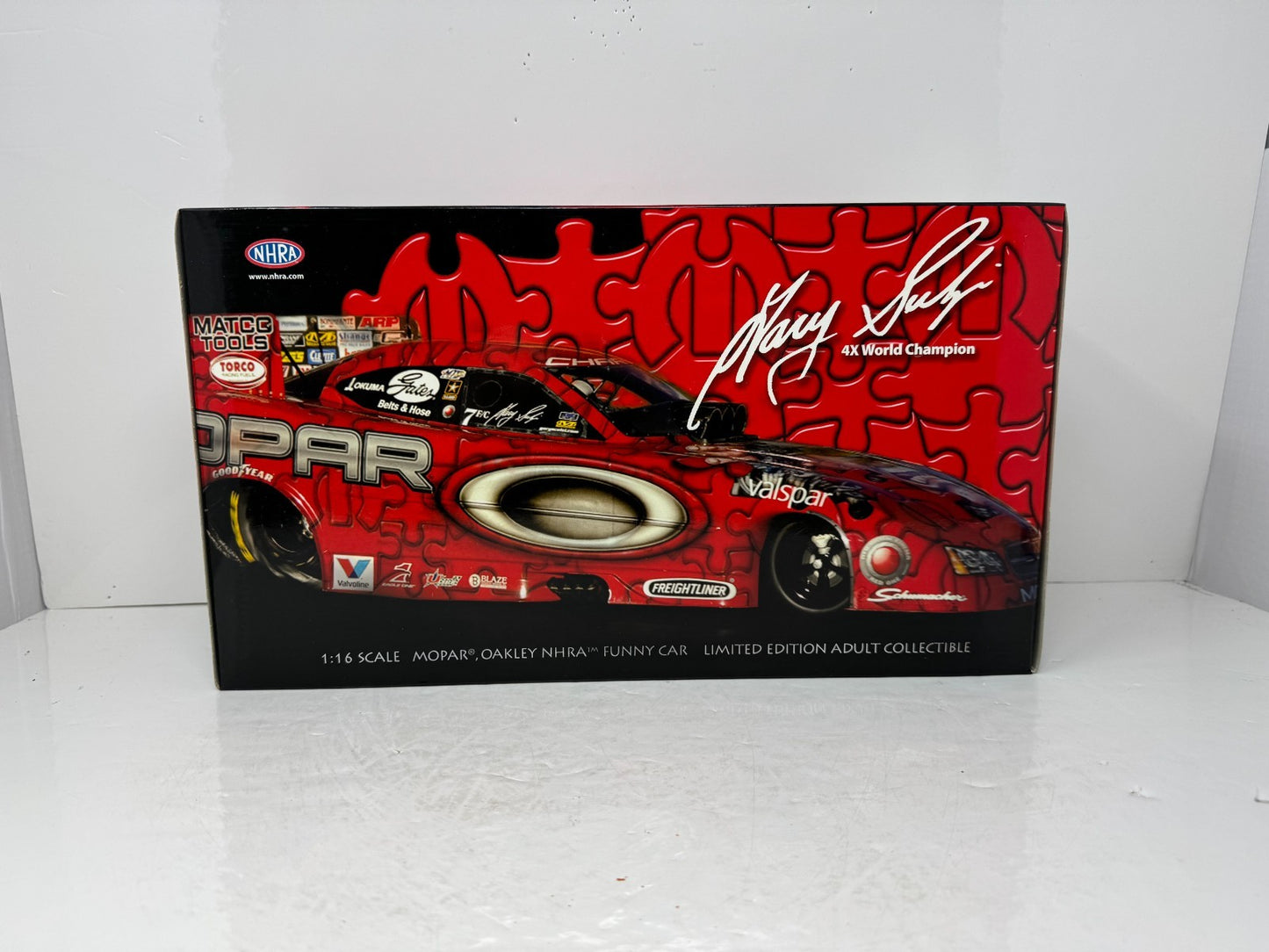 Milestone Gary Scelzi NHRA Mopar Oakley Dodge Charger Funny Car 1:16 Scale