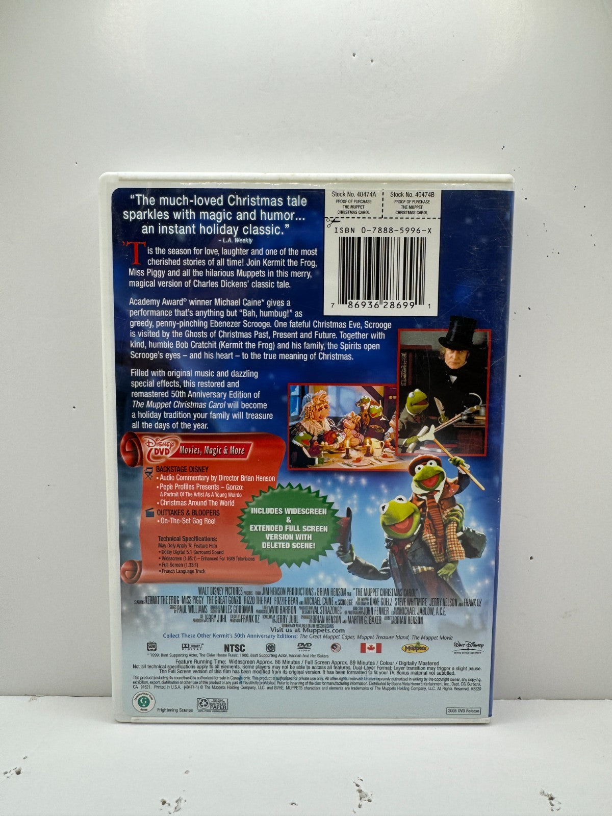Muppet Christmas Carol (DVD) Muppets Family