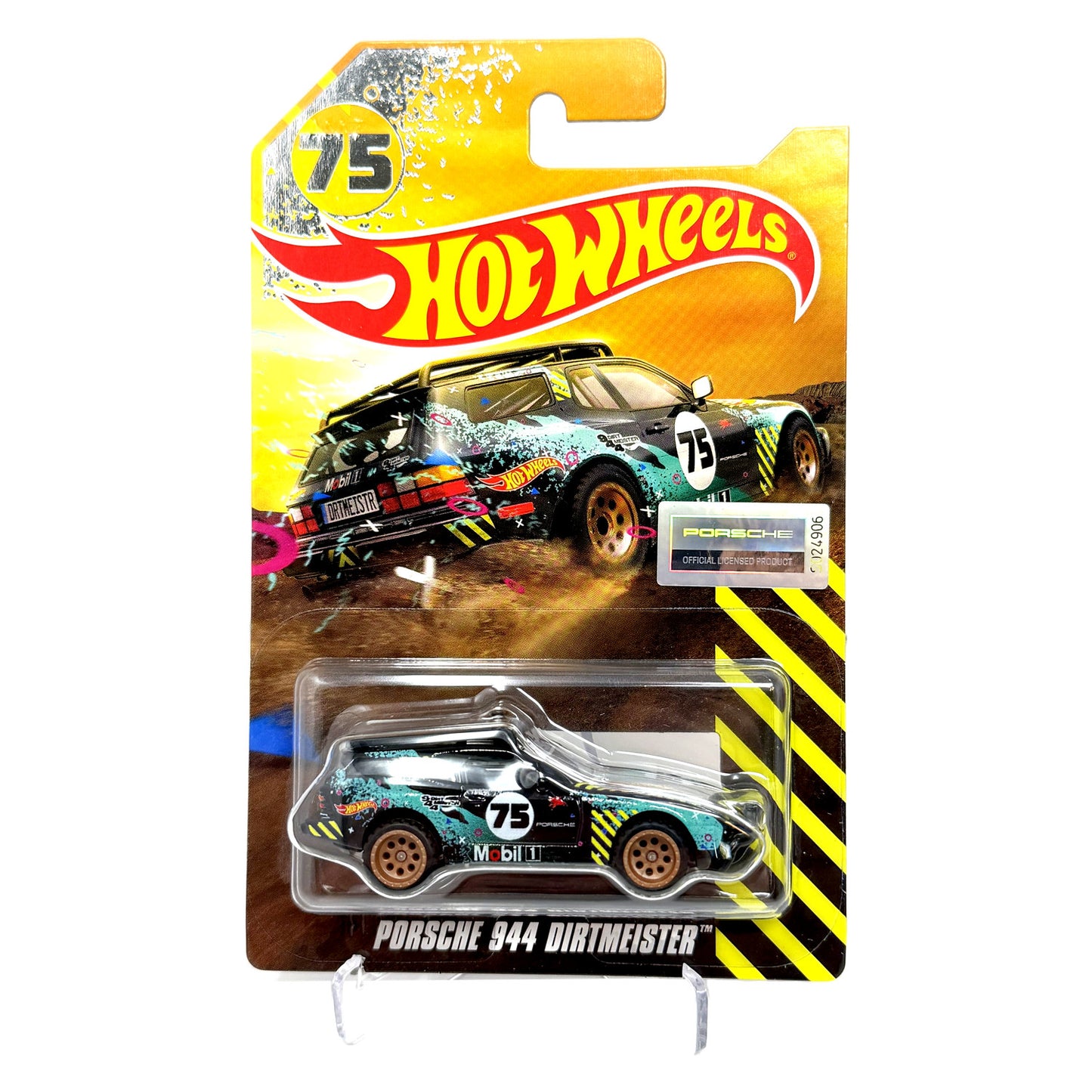 Hot Wheels Porsche 944 Dirtmeister Mobil 1 Mattel Creations 1:64 Diecast