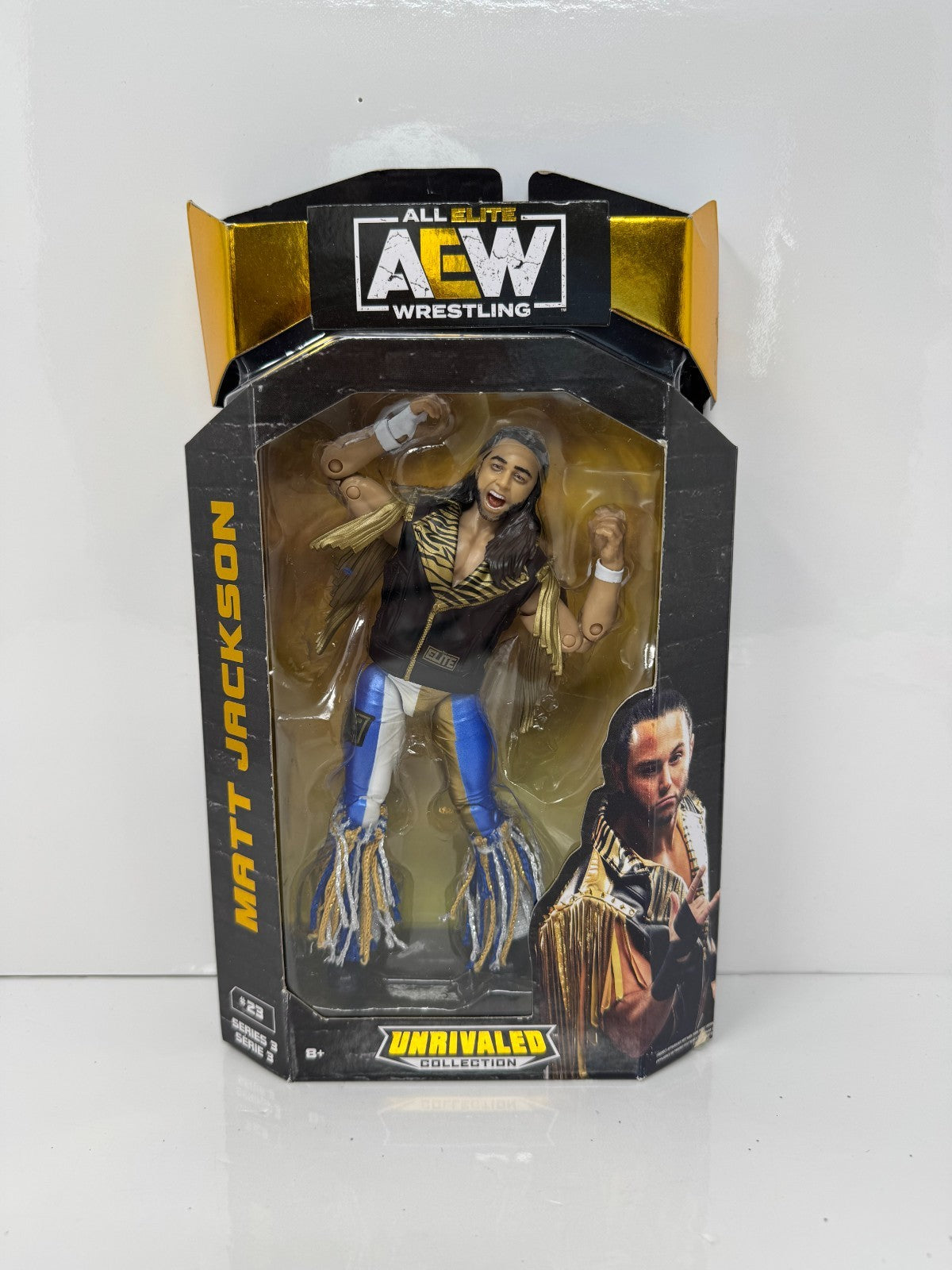 Jazwares AEW Unrivaled Series 3 Matt Jackson Action Figure