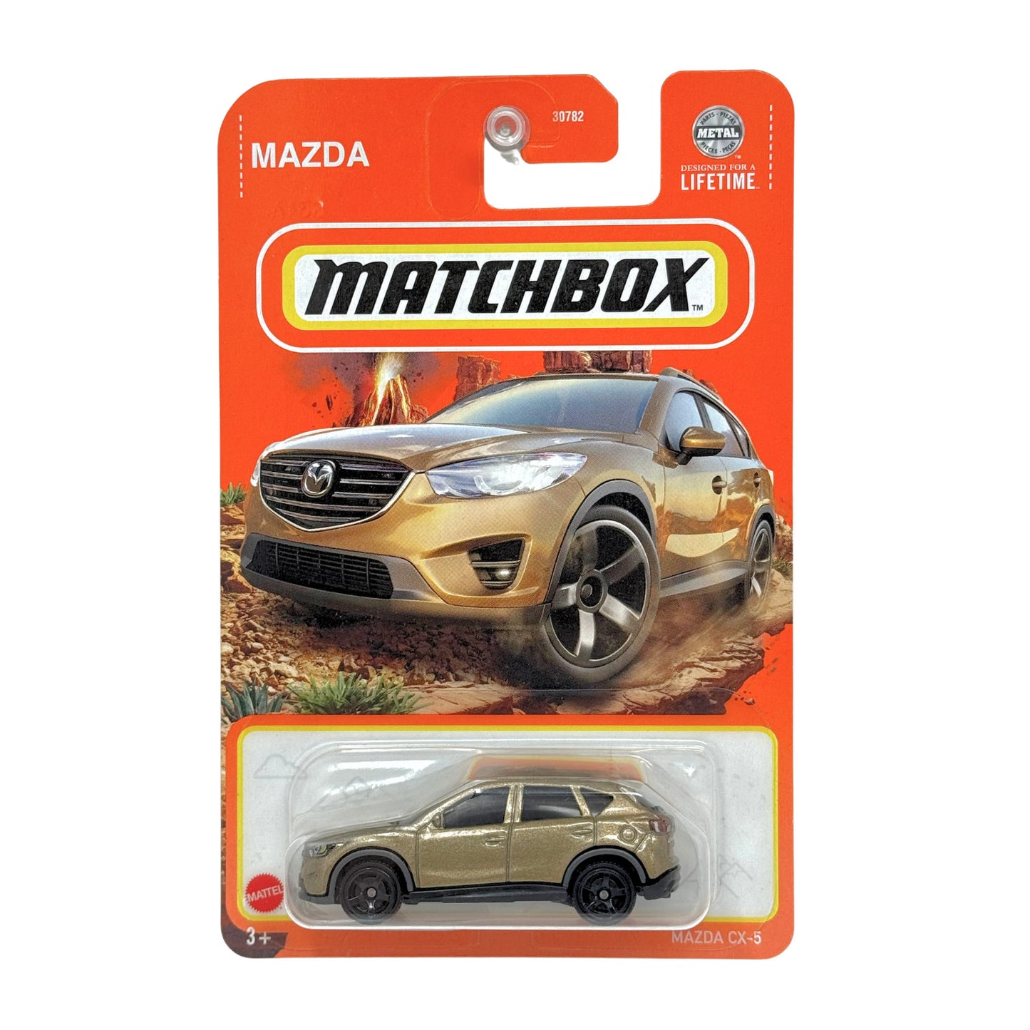 Matchbox Mazda CX-5 1:64 Diecast Gold