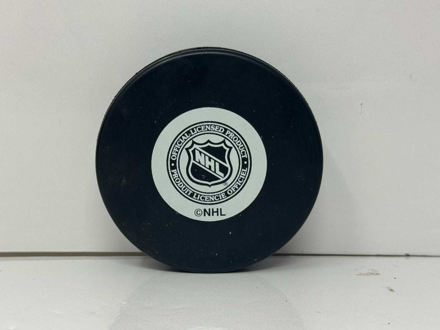Matt Stajan Toronto Maple Leafs Signed NHL Autograph Puck Silver Auto