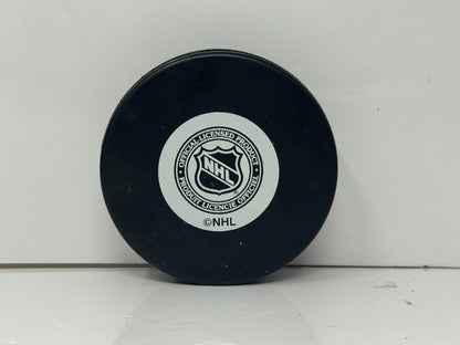 Matt Stajan Toronto Maple Leafs Signed NHL Autograph Puck Silver Auto