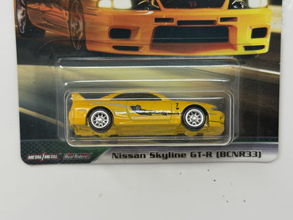 Hot Wheels Premium Fast & Furious Nissan Skyline GT-R BCNR33 1:64 Diecast
