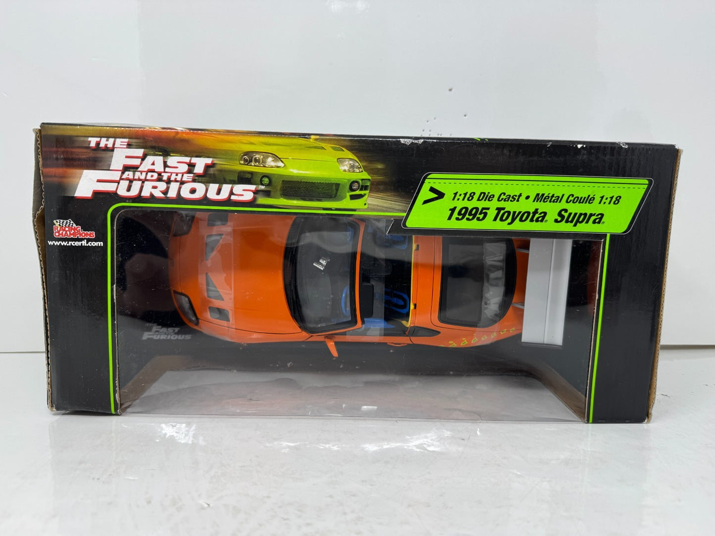 Racing Champions The Fast and the Furious 1995 Toyota Supra 1:18 Diecast