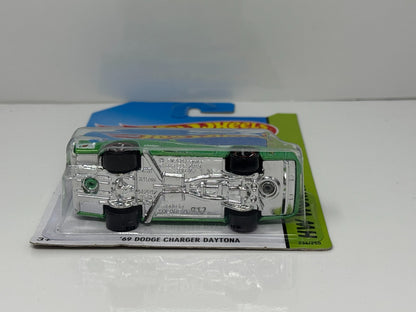 Hot Wheels Workshop 1969 Dodge Charger Daytona 1:64 Diecast Green