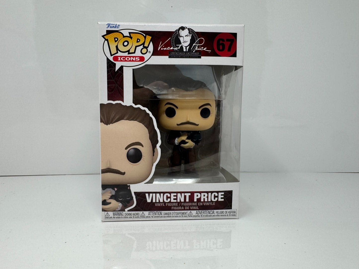 Funko Pop! Icons Vincent Price #67 Vincent Price Vinyl Figure