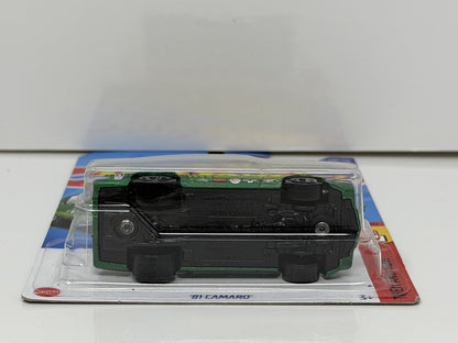 Hot Wheels Then and Now 1981 Chevrolet Camaro 1:64 Diecast Green