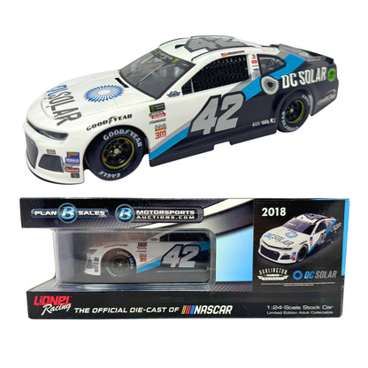 Lionel NASCAR Kyle Larson #42 DC Solar Darlington 2018 Autographed 1:24 Diecast