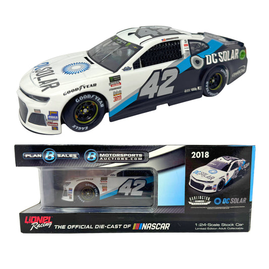 Lionel NASCAR Kyle Larson #42 DC Solar Darlington 2018 Autographed 1:24 Diecast