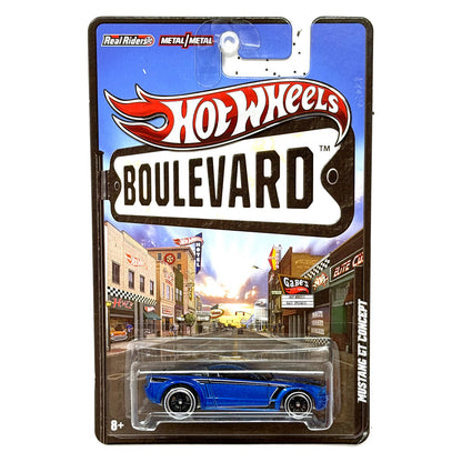 Hot Wheels Boulevard Mustang GT Concept 1:64 Diecast Real Riders