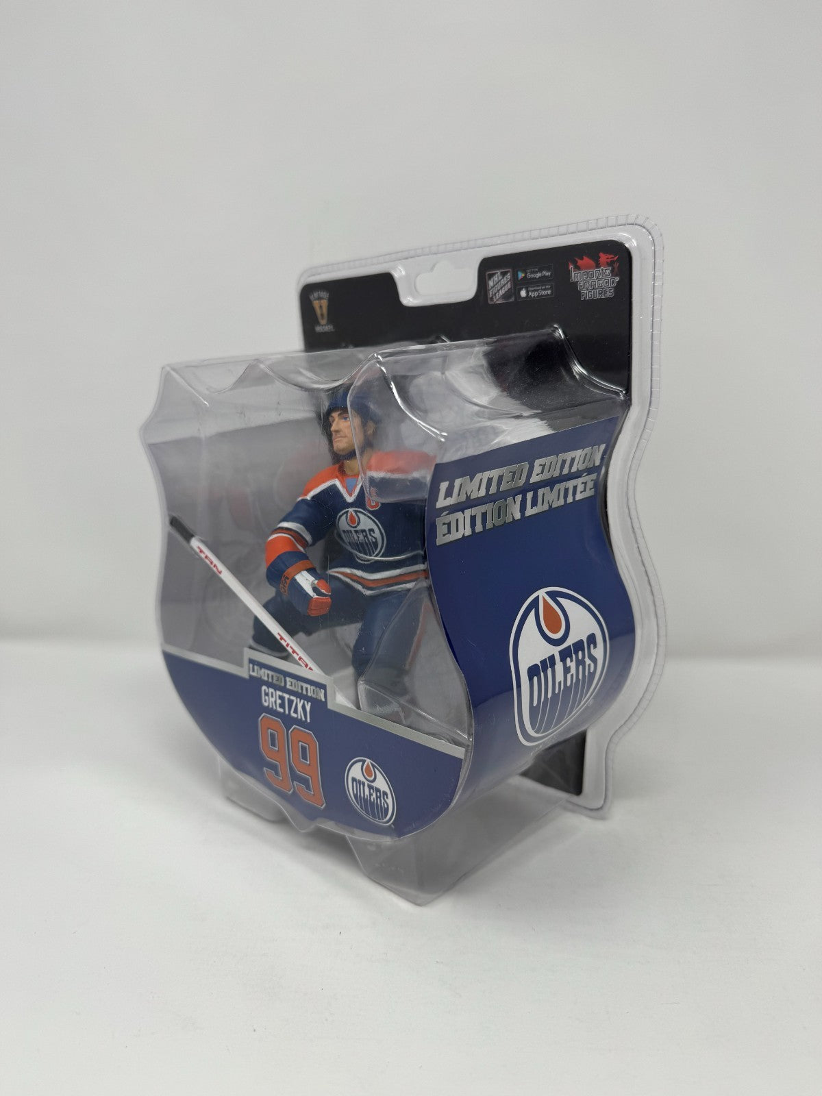 Imports Dragon NHL Wayne Gretzky Edmonton Oilers #99 Limited Edition Figure