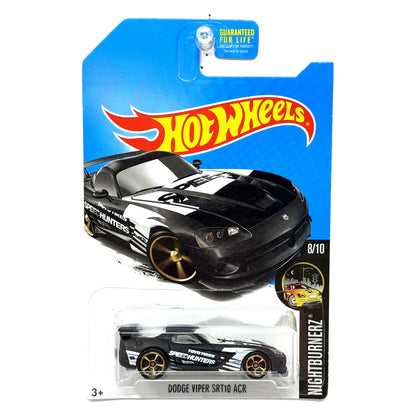 Hot Wheels Nightburnerz Dodge Viper SRT10 ACR 1:64 Diecast Black