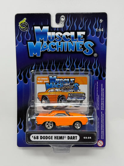 Muscle Machines 1968 Dodge Hemi Dart 1:64 Diecast