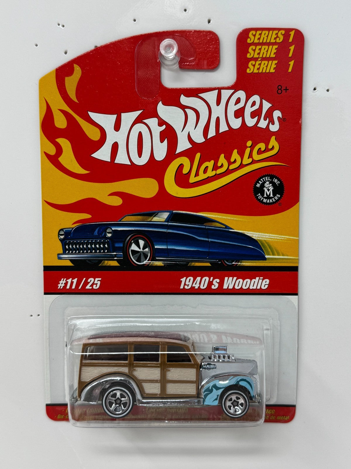Hot Wheels Classics 1940's Woodie 1:64 Diecast