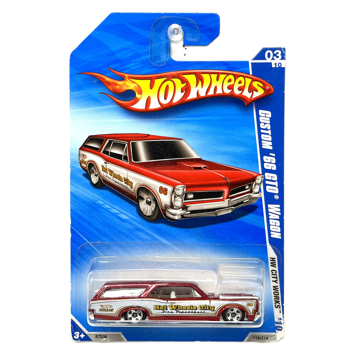 Hot Wheels HW City Works Custom 1966 GTO Wagon 1:64 Diecast