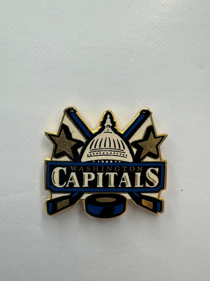 Washington Capitals Capitol Dome Logo NHL Hockey Lapel Pin