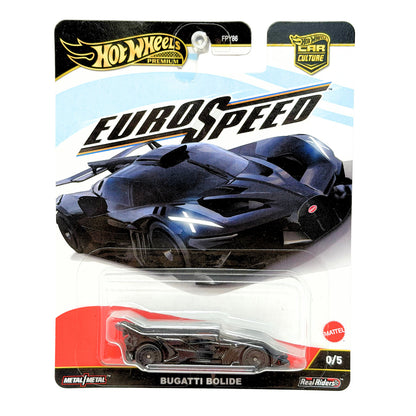 Hot Wheels Premium Euro Speed Bugatti Bolide CHASE 0/5 1:64 Diecast