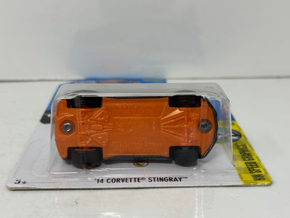Hot Wheels Super Treasure Hunt 2014 Corvette Stingray 1:64 Diecast