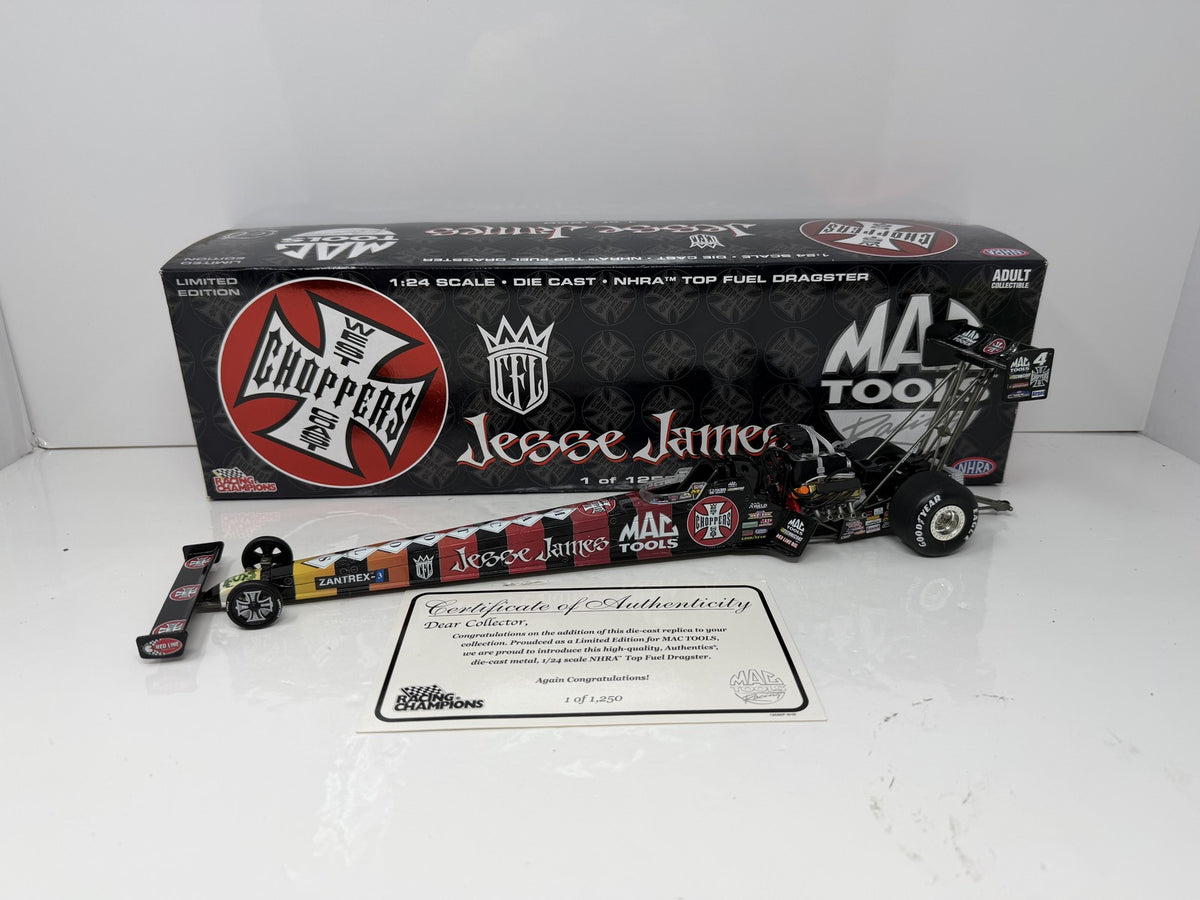 Racing Champions NHRA Jesse James Top Fuel Dragster 1:24 Diecast 1 of 1250