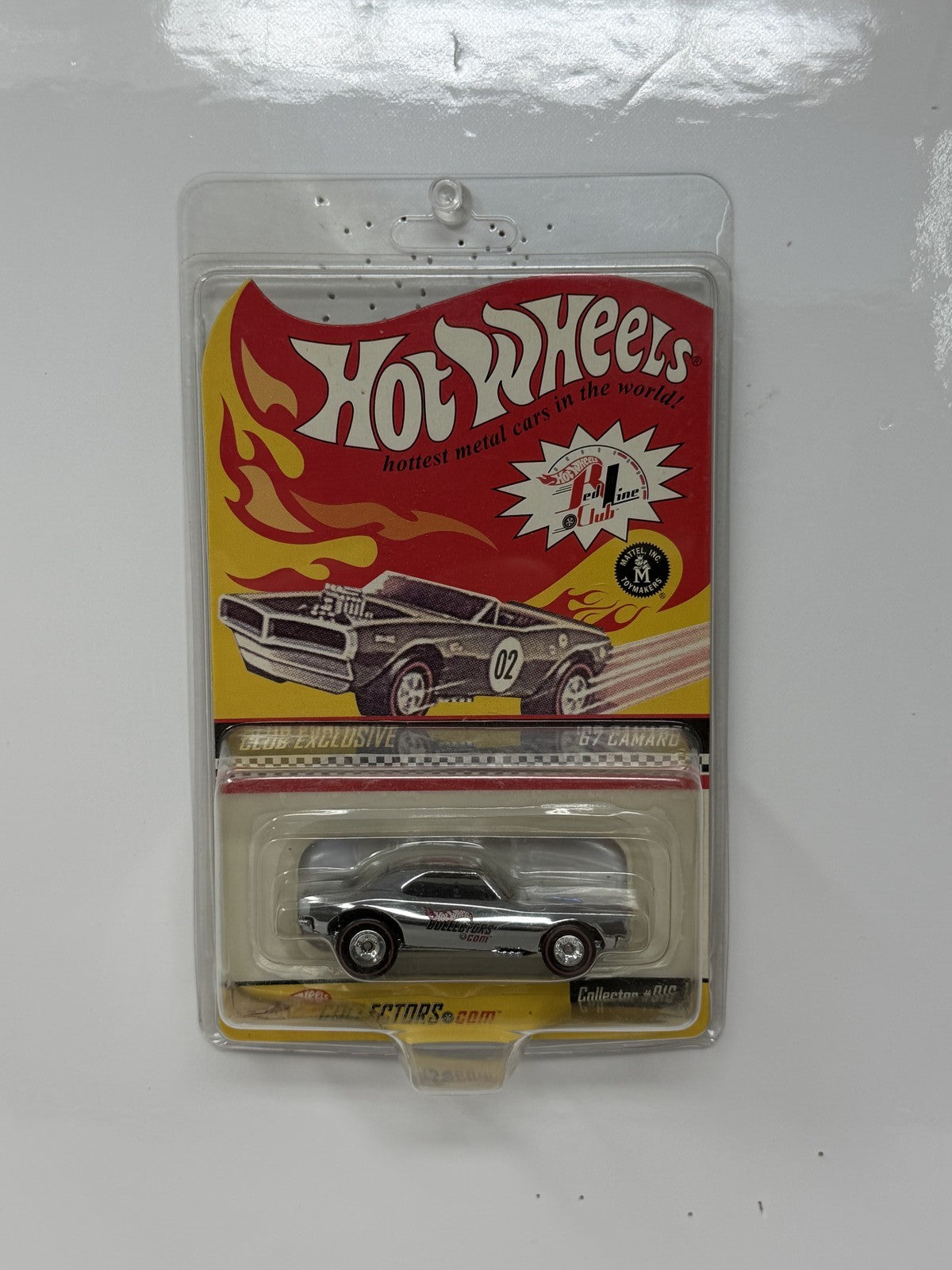 Hot Wheels RLC Red Line Club 1967 Camaro Club Exclusive Collector 016 1:64 Diecast