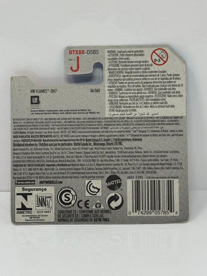 Hot Wheels Flames Custom 1972 Chevy LUV 1:64 Diecast Short Card