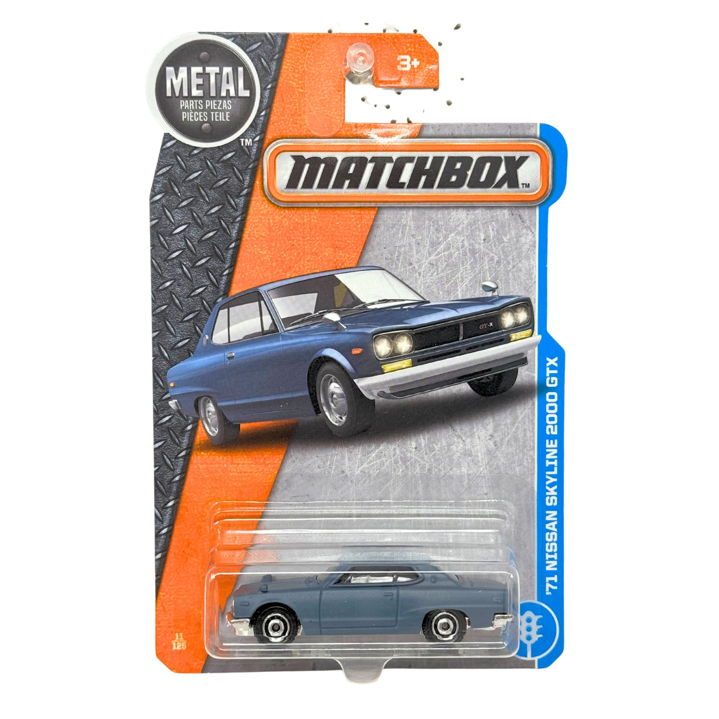 Matchbox 1971 Nissan Skyline 2000 GTX 1:64 Diecast