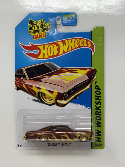 Hot Wheels Super Treasure Hunt 1965 Chevy Impala Heat Fleet 1:64 Diecast STH