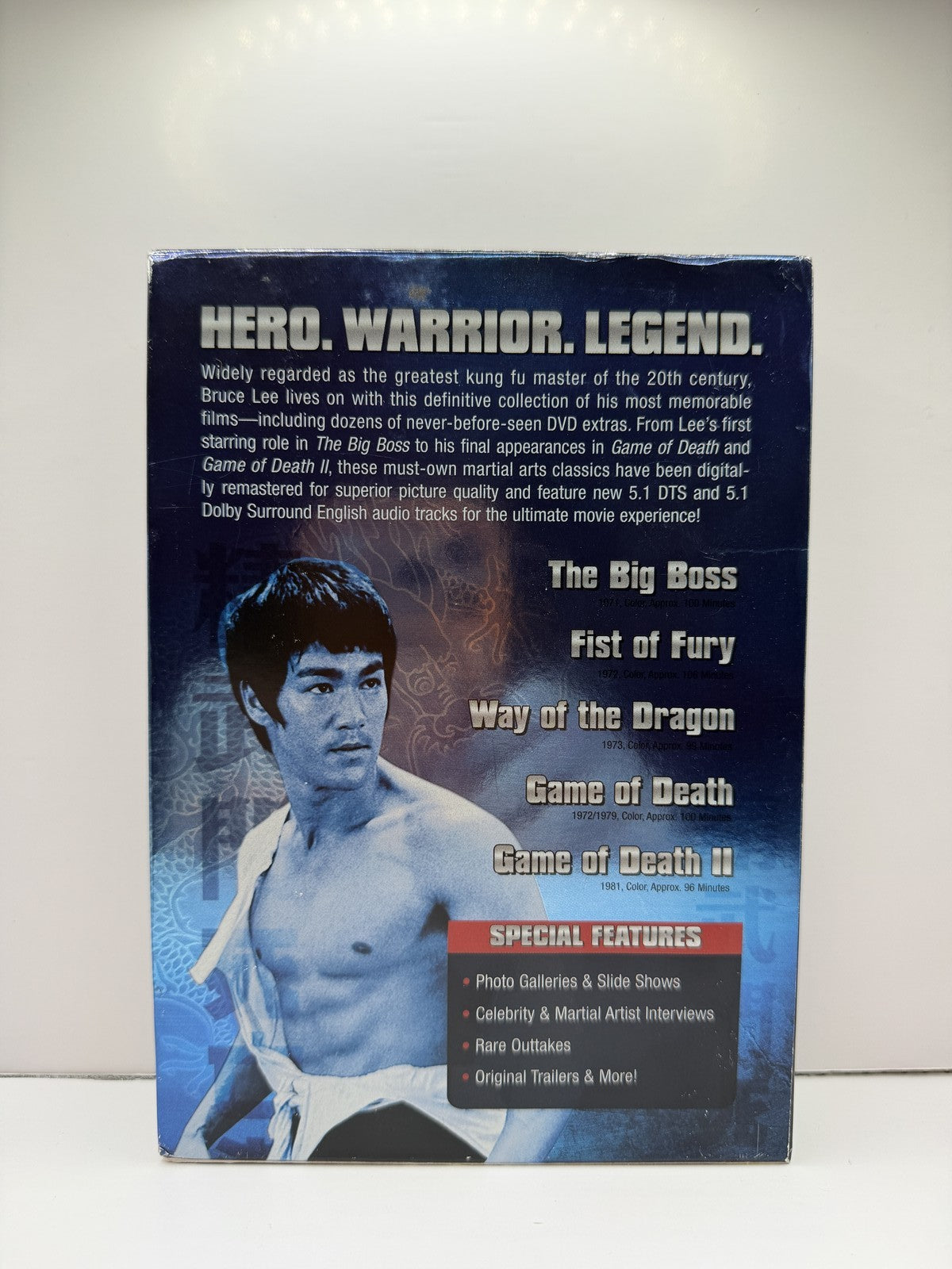 Bruce Lee Ultimate Collection 5 Movie (DVD) Box Set Martial Arts