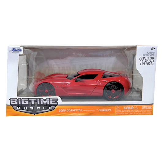 Jada Bigtime Muscle 2009 Chevy Corvette Stingray Concept 1:24 Diecast