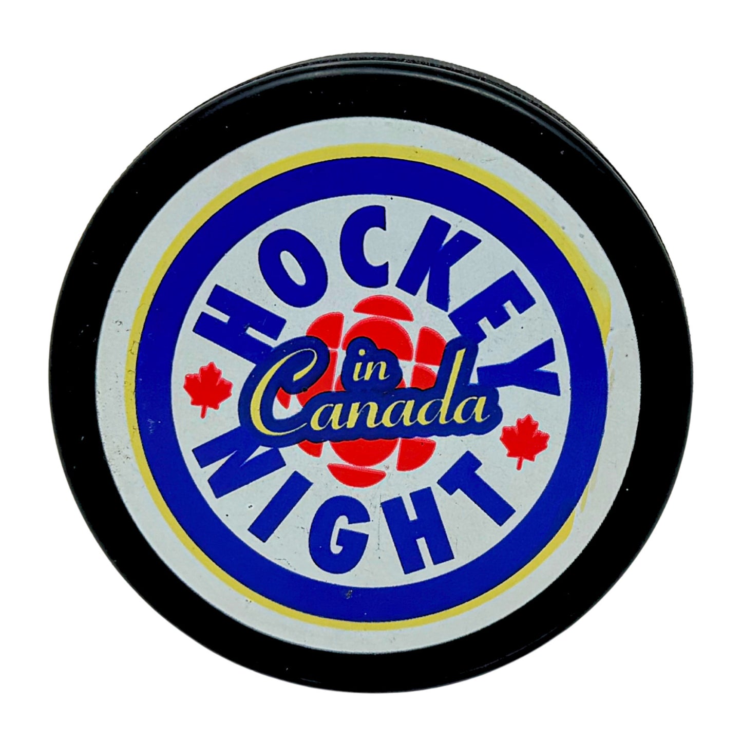 “Hockey Night in Canada” Souvenir Hockey Puck CBC HNIC