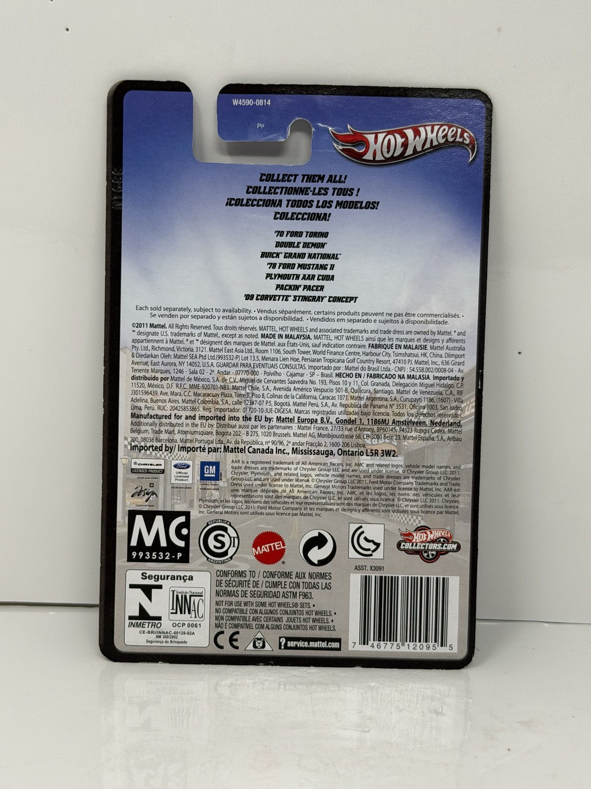 Hot Wheels Boulevard Double Demon 1:64 Diecast Real Riders