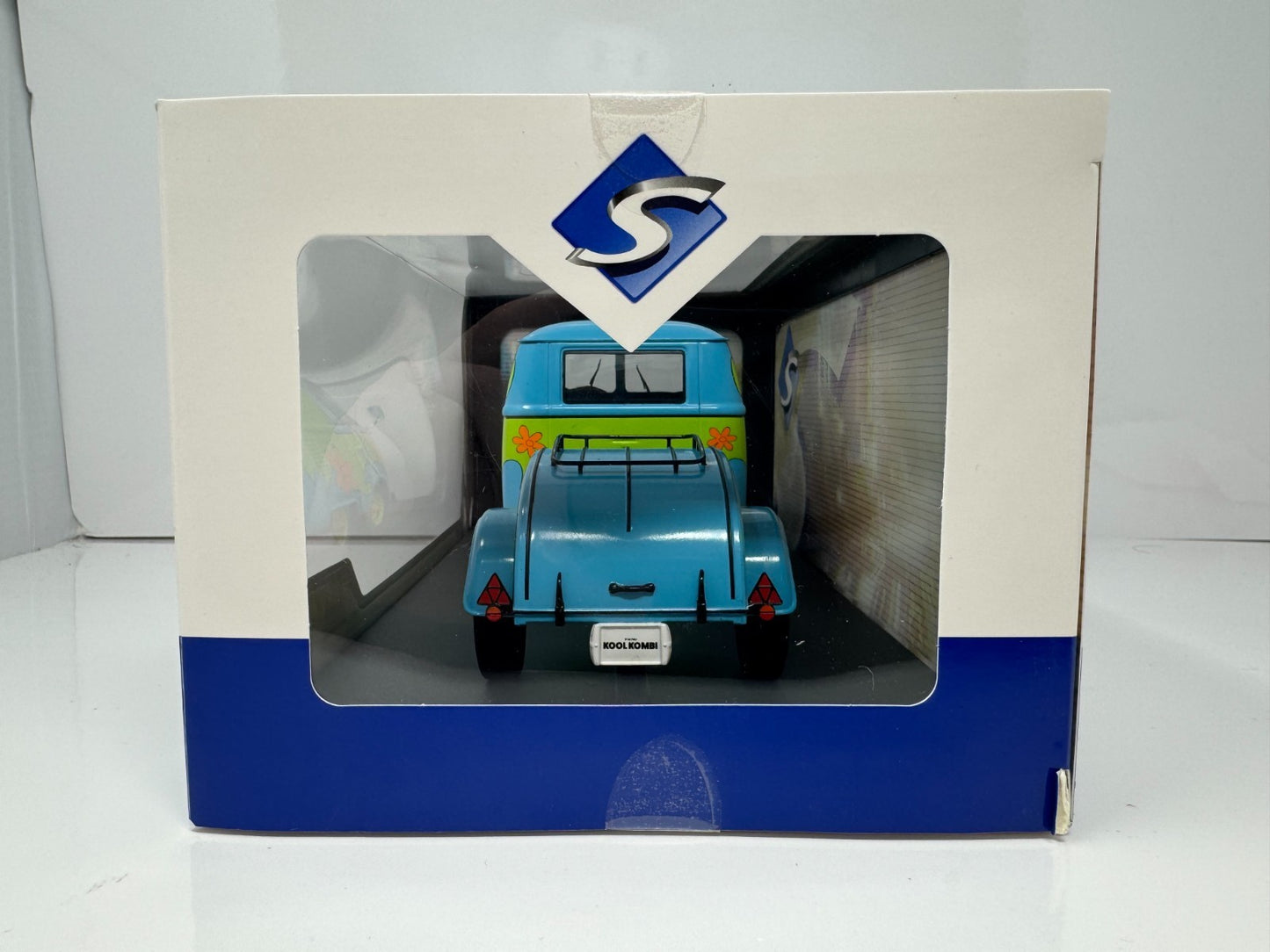 Solido Scooby-Doo Kool Kombi Mystery Machine Van & Trailer 1:18 Diecast