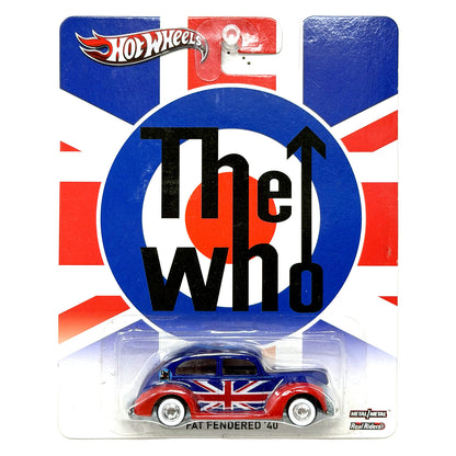 Hot Wheels The Who Fat Fendered '40 1:64 Diecast Real Riders