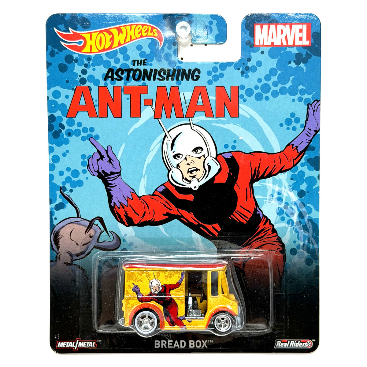 Hot Wheels Marvel Ant-Man Bread Box 1:64 Diecast Real Riders