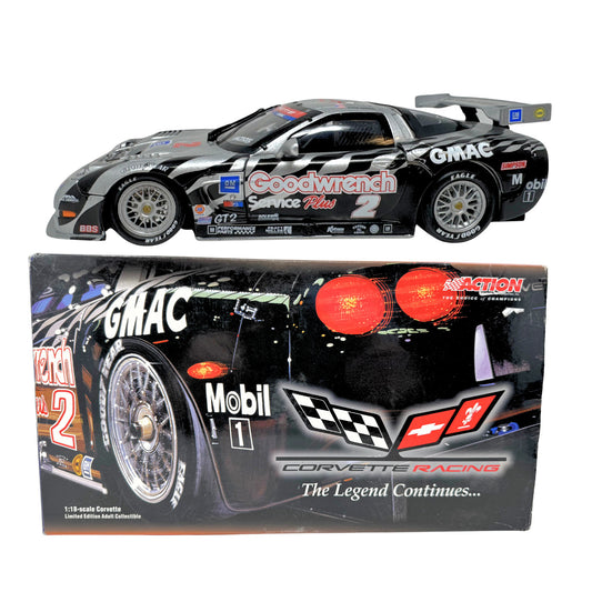 Action Racing #2 Ron Fellows GM Goodwrench 1999 Corvette C5R 1:18 Diecast