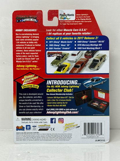 Johnny Lightning Muscle Cars USA 1965 Chevy Nova SS Hobby Exclusive 1:64 Diecast