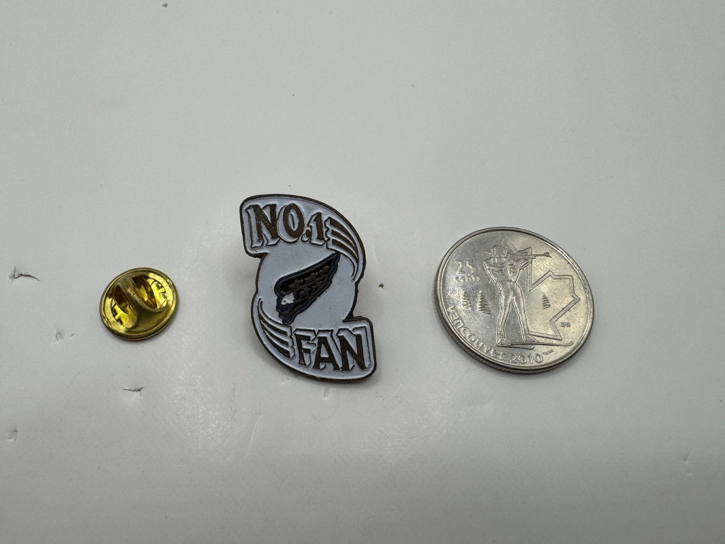 Washington Capitals No.1 Fan NHL Hockey Lapel Pin V2