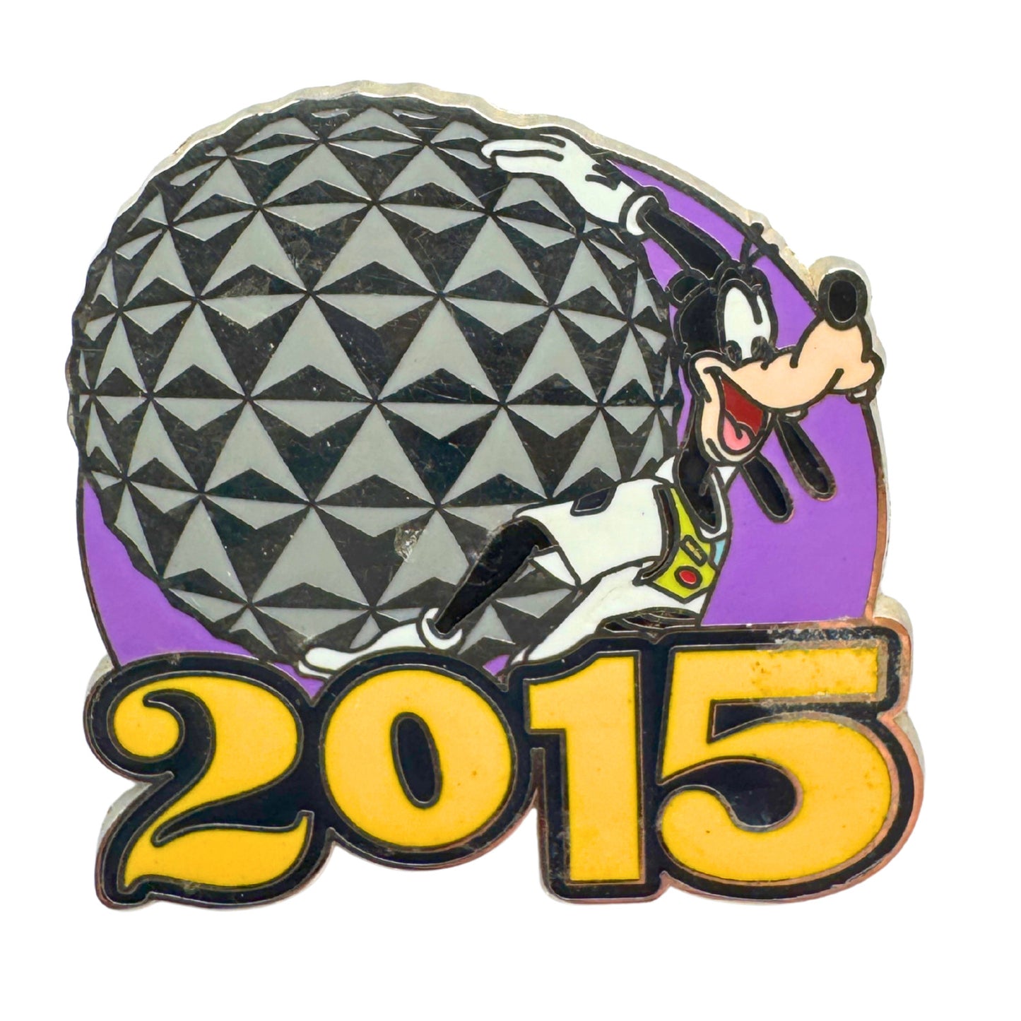 WDW Disney Goofy EPCOT 2015 Starter Trading Pin DC2S12