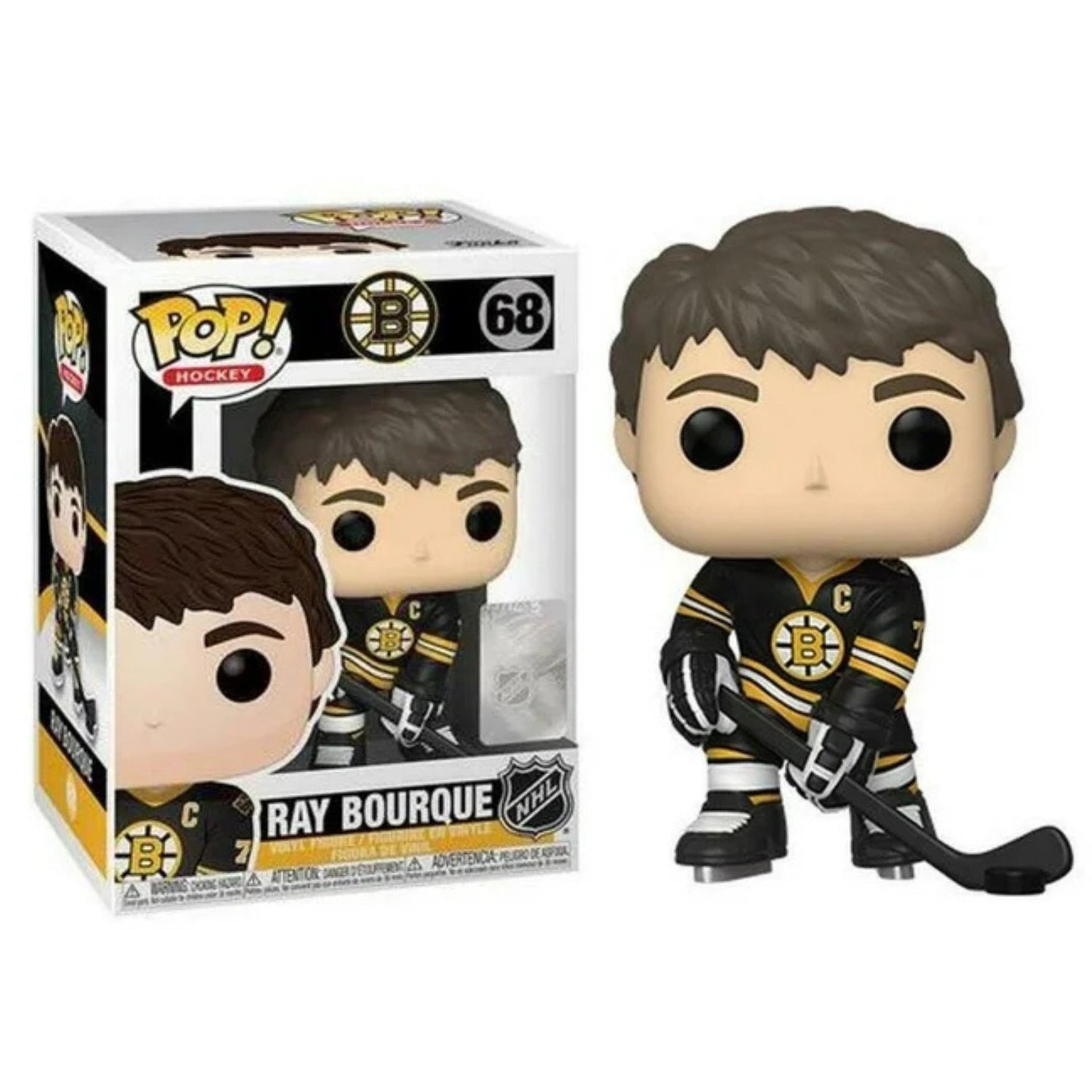 Funko Pop! Hockey Ray Bourque #68 Boston Bruins Vinyl Figure