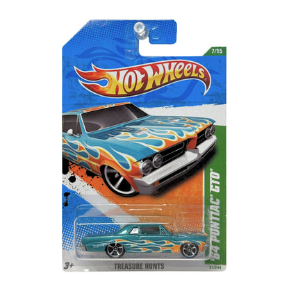 Hot Wheels Treasure Hunt 1964 Pontiac GTO 1:64 Diecast