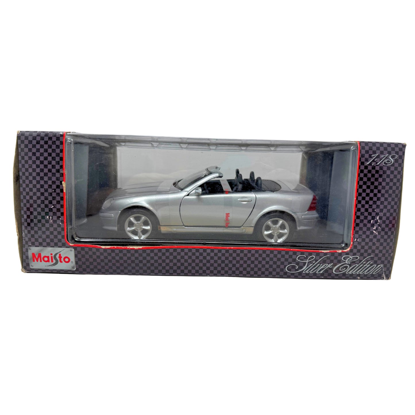 Maisto Mercedes-Benz SLK Silver Series 1:18 Diecast