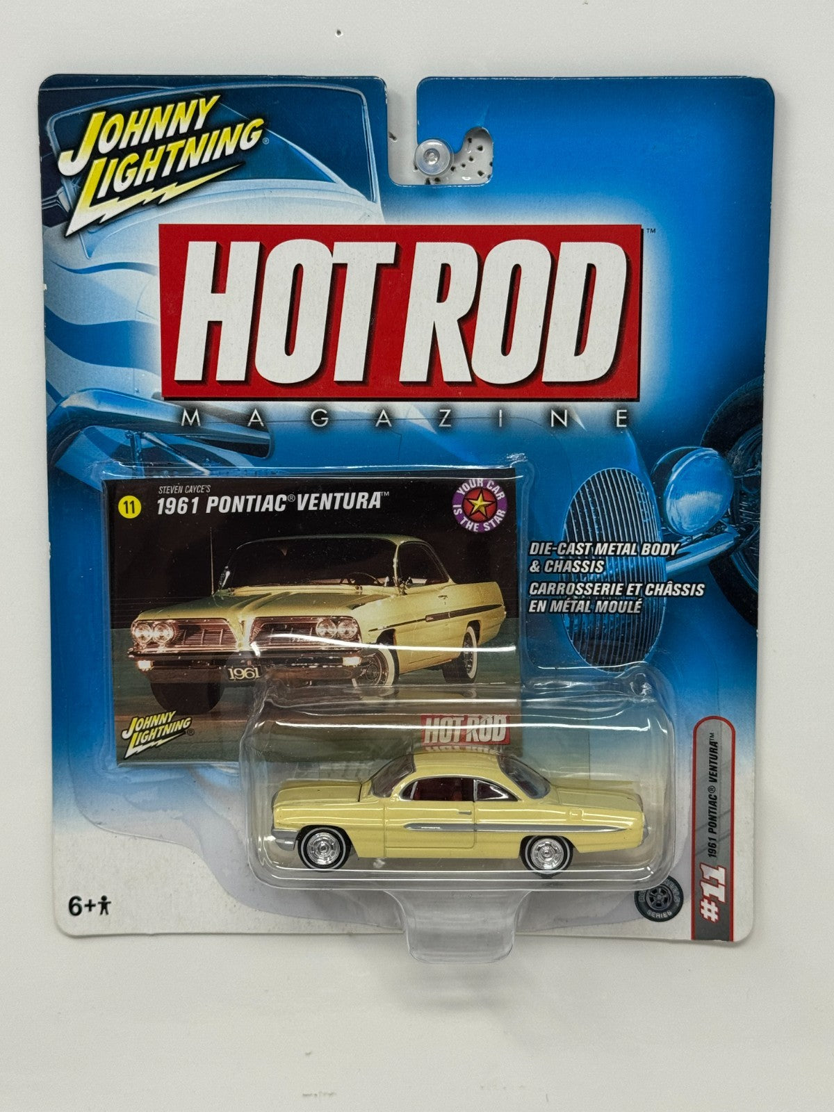 Johnny Lightning Hot Road Magazine 1961 Pontiac Ventura 1:64 Diecast